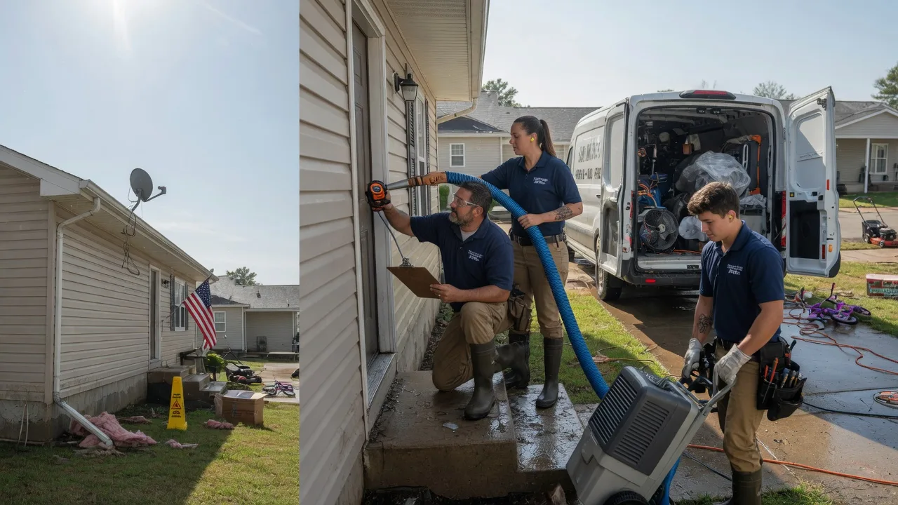 Ceiling Water Damage Restoration in Bancroft, NE near me